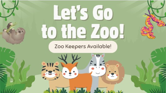 Zoo Keeper Available!