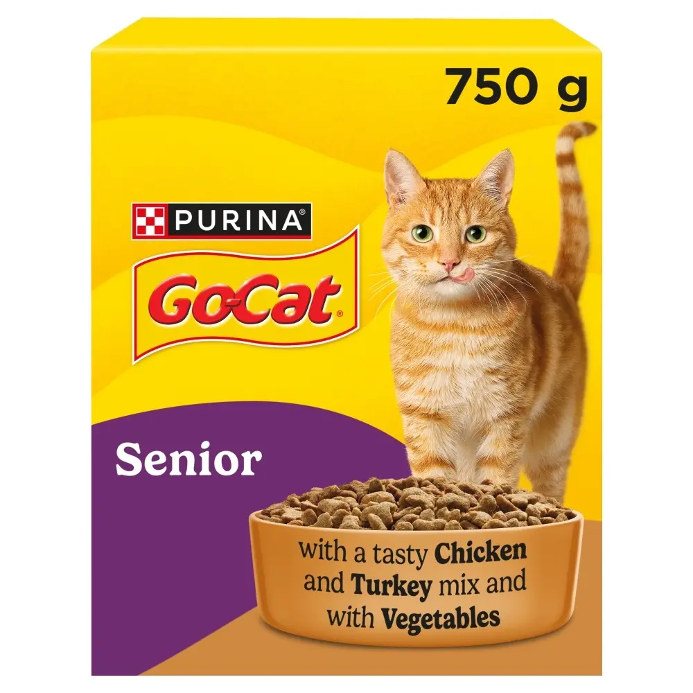 GO-CAT Senior Chicken Dry Cat Food