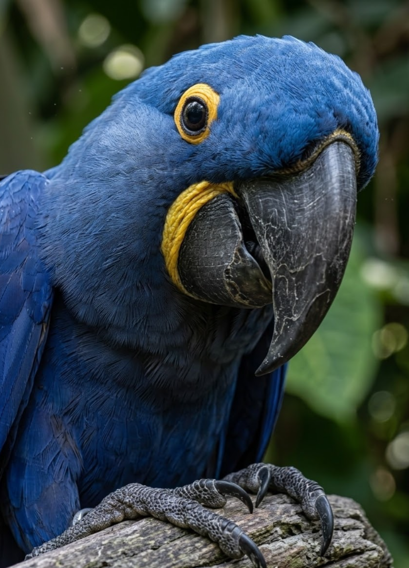 7-Month-Old Hyacinth Macaw Available for Sale