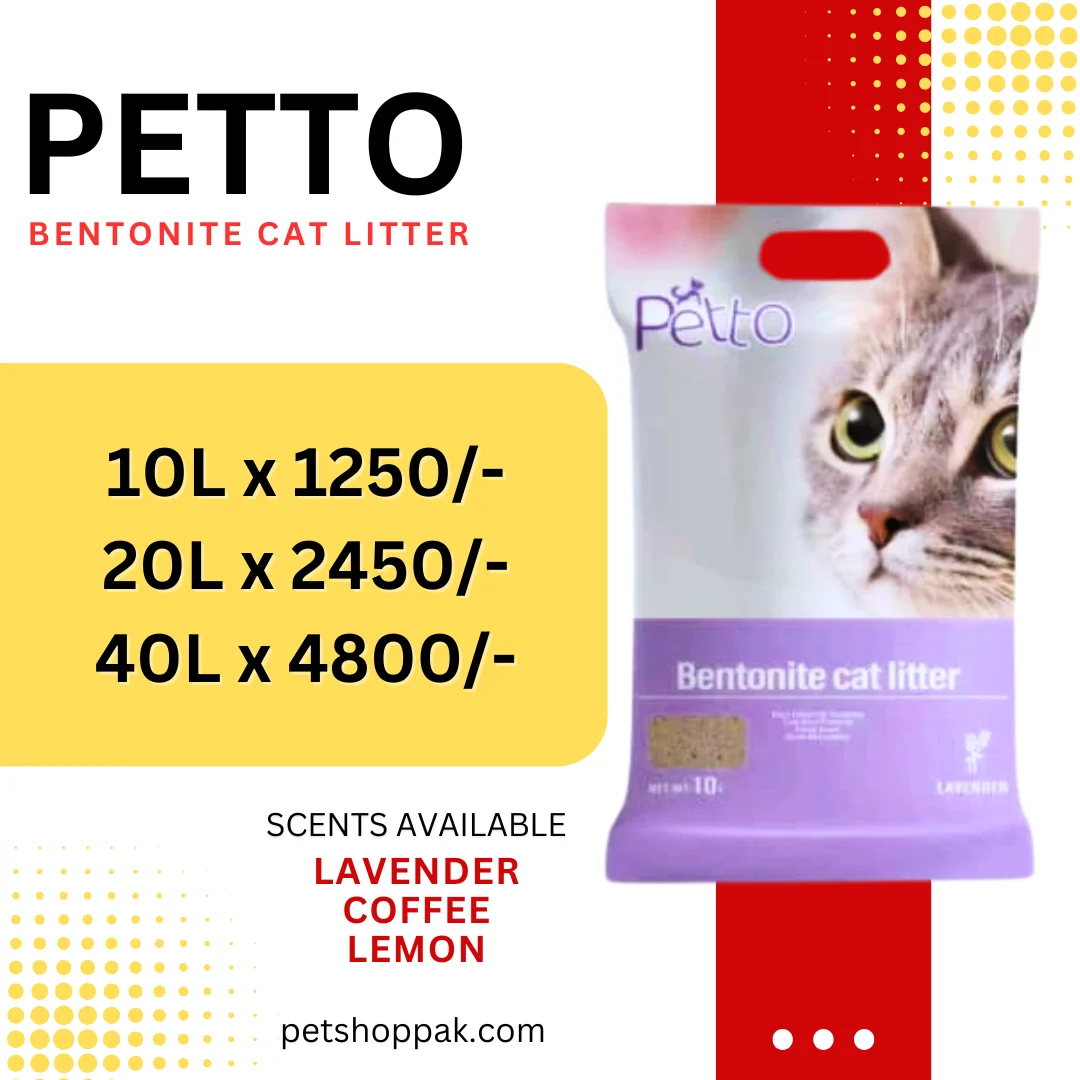 PETTO Bentonite Cat Litter