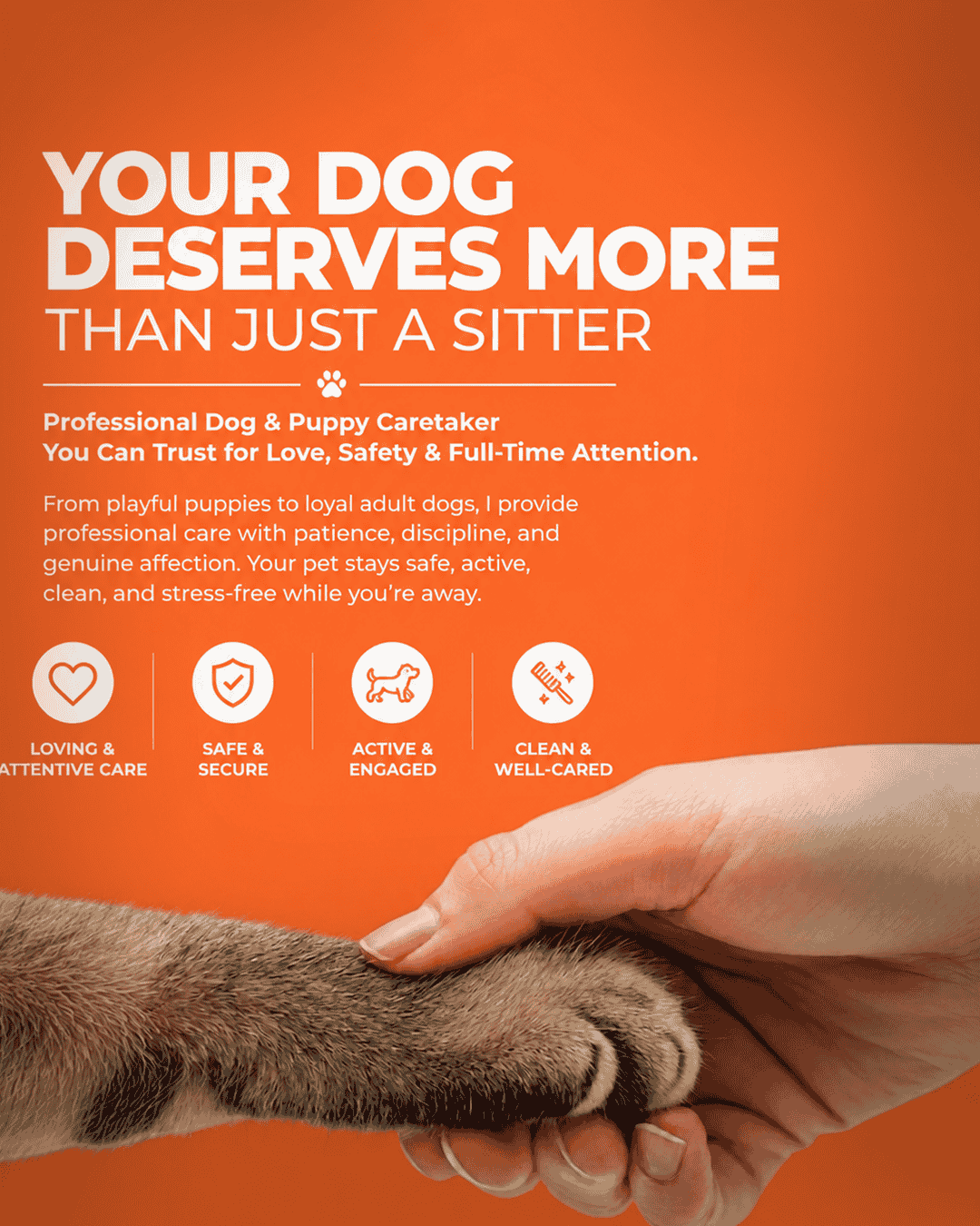Dog / Puppy Sitter services Available