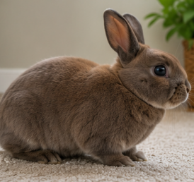 Adorable Mini Rex Rabbit Looking for a Loving Home