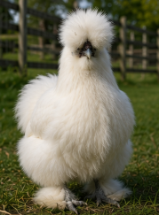 Beautiful Silkie Chicken Looking for a New Home
