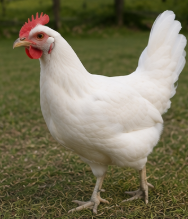 Premium White Leghorn Hen Looking for a New Home