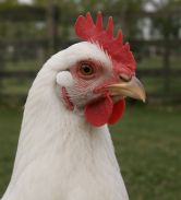 Premium White Leghorn Hen Looking for a New Home