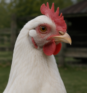 Premium White Leghorn Hen Looking for a New Home