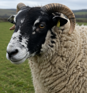 Scottish Blackface Ram for Sale