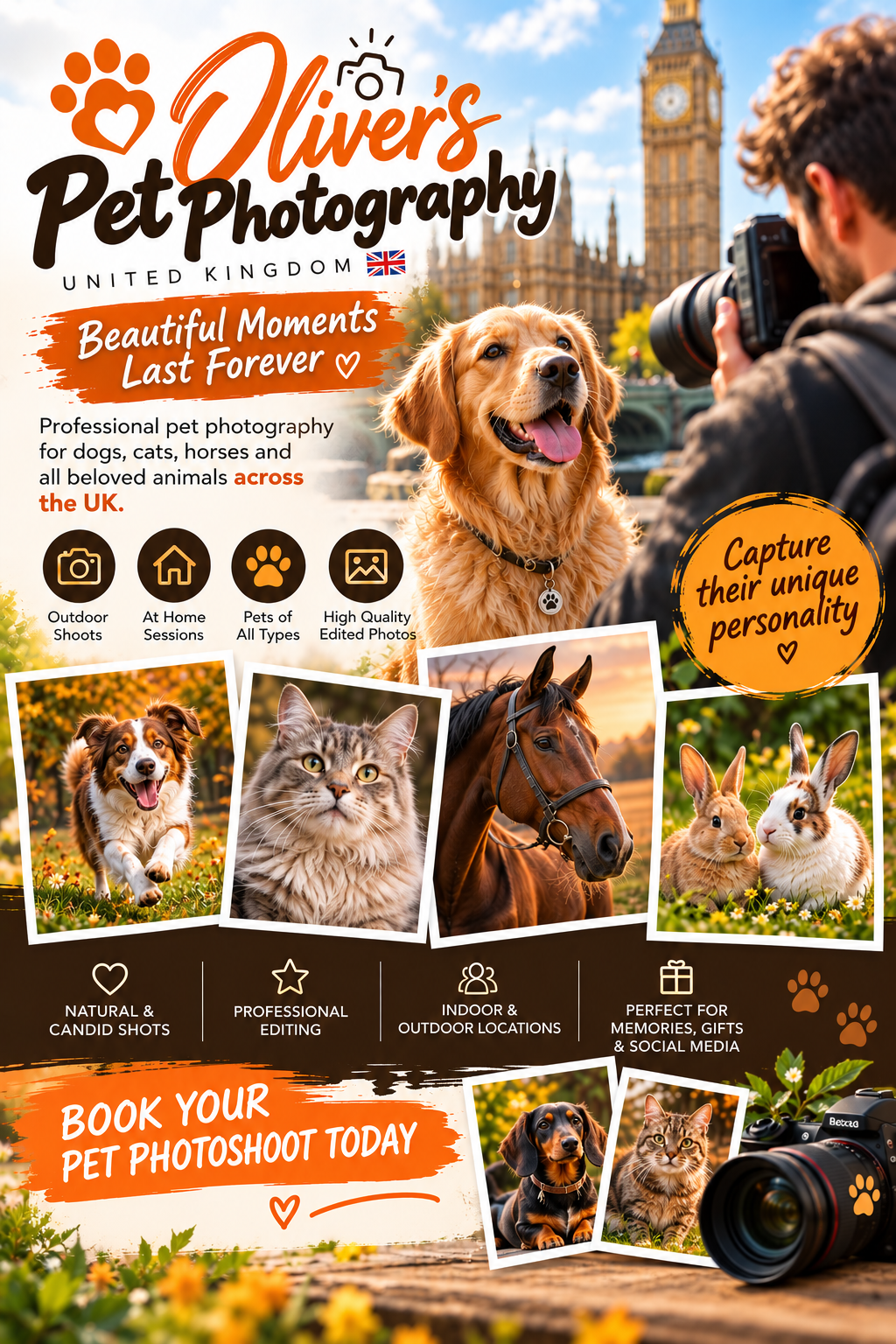 Oliver’s Pet Photography UK